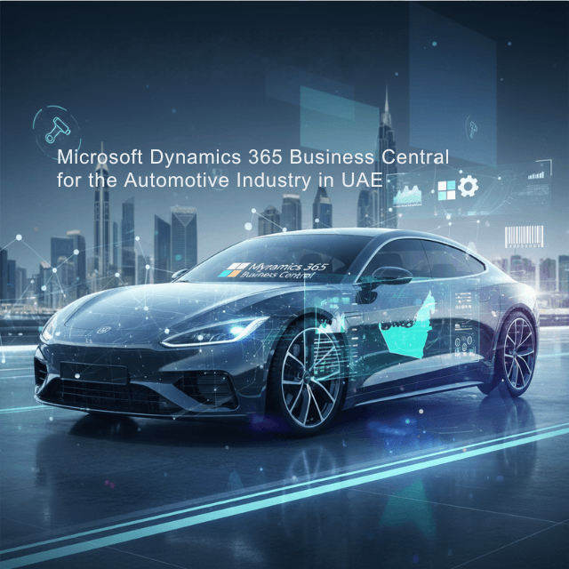 Microsoft Dynamics 365 Business Central for the Automotive Industry in the UAE